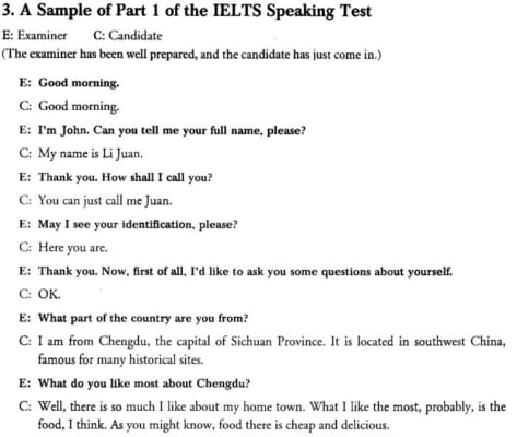 Audio và script có trong sách Basic IELTS Speaking